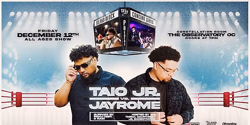 Island Block Radio Presents - TaioJr vs. JayRome