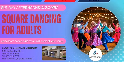 Square Dancing Lessons (South Branch)