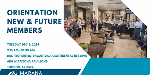 Orientation - New & Future Members