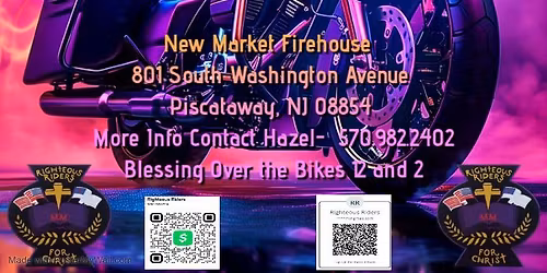 BIKE BLESSING & SICKLE CELL FUNDRAISER