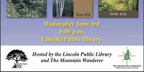 Tom Eid at the Lincoln Public Library