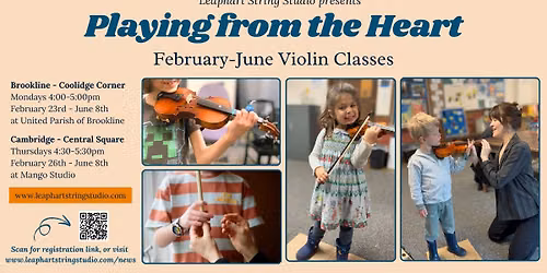 Playing from the Heart - Beginning Violin Class