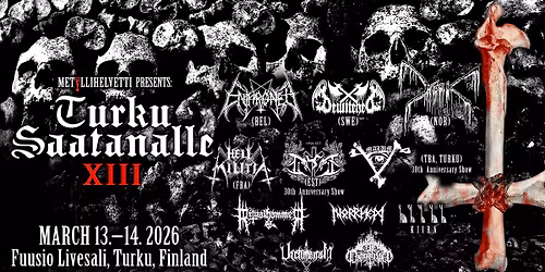 TURKU SAATANALLE XIII