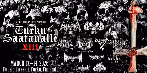 TURKU SAATANALLE XIII