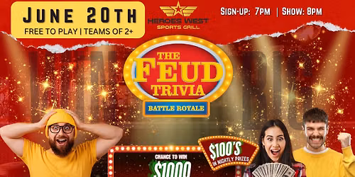 Family Feud Gameshow Night LIVE at Heroes West Lemont