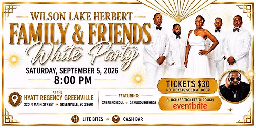 Wilson Lake Herbert Family & Friends White Party