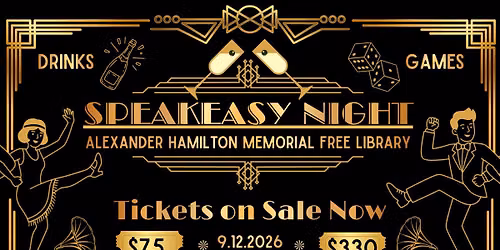 Speakeasy Night Fundraiser - Adults