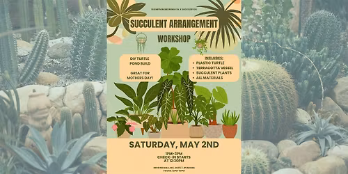 Succulent Workshop at Thompson Brewing Co.