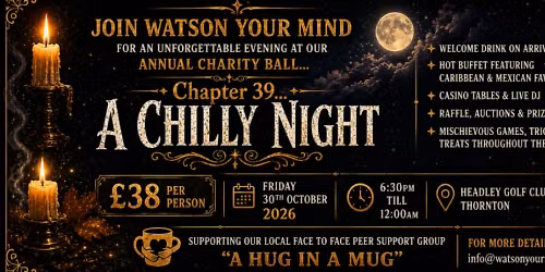 Watson Your Mind Annual Charity Ball presents - Chapter 39: A Chilly Night