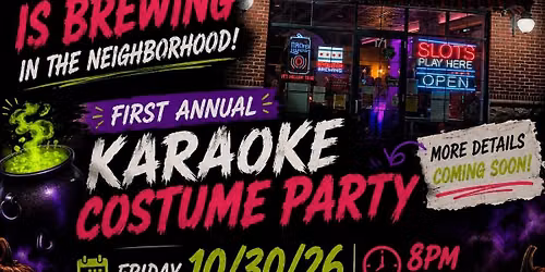 First Annual Karaoke Costume Party