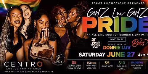 GirlZ LUV GirlZ brunch & dayparty hosted by BABS