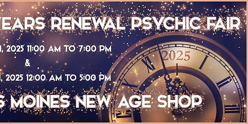 New Years Renewal Psychic Fair