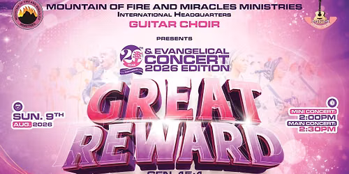 GRAND CELEBRATION OF 20TH ANNIVERSARY OF MFM GUITAR CHOIR