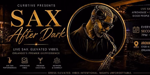 Sax After Dark - Aroma Gastro Bar | Live Saxophone and AfroHouse