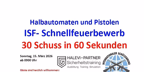 ISF Schnellfeuer 15. M\u00e4rz 2026