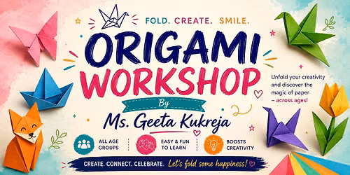 Origami Workshop - Jul & Aug