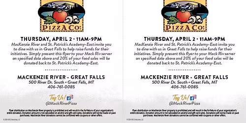 St. Patrick's Academy-East Community Night