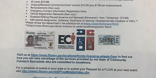 The Florida Licensing On Wheels