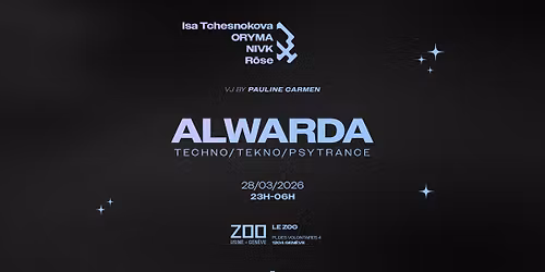 ALWARDA : Isa Tchesnokova + Kollision + NIVK + R\u014dse [VJ Pauline Carmen Millet]