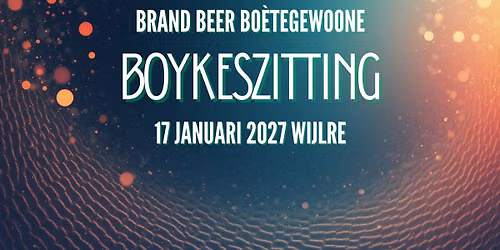Brand Beer Bo\u00e8tegewoone Boykeszitting 2027
