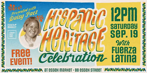 FREE: Hispanic Heritage Celebration at Essex Market!