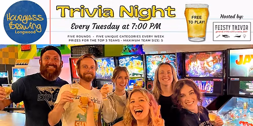 Feisty Trivia at Hourglass Brewing Longwood