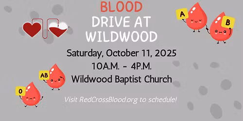 Fall Blood Drive at Wildwood