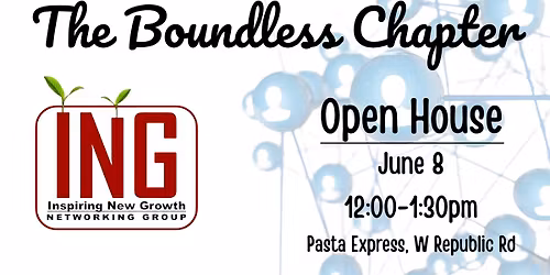 The Boundless Chapter-ING Visitors Day & Business Showcase