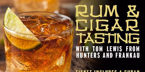 Authentic Cuban cigar tasting with Tom Lewis (Hunters & Frankau)