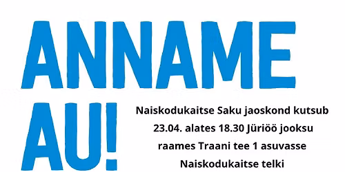 Naiskodukaitse telk Saku J\u00fcri\u00f6\u00f6 jooksul.