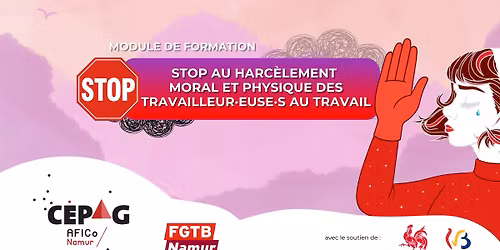 Stop aux harc\u00e8lement moral et physique au travail - Module de formation