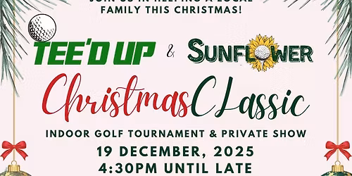 TeedUp Indoor Golf Christmas Classic 2-Man Tournament