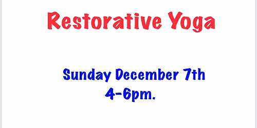 Restorative Yoga!\ud83e\uddd8\u200d\u2640\ufe0f