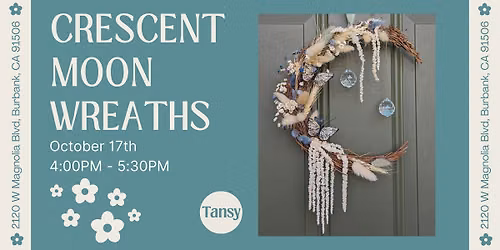 Crescent Moon Wreath Workshop
