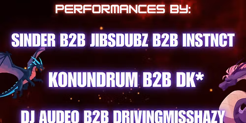 Wubz Shop Presents Sinder's Send Off