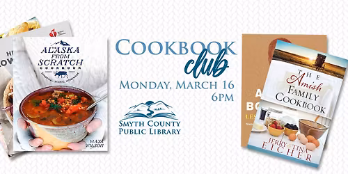 Cookbook Club: Spring Edition (Ages 18+)