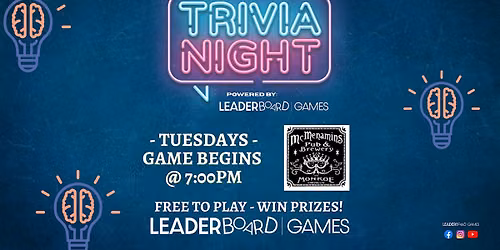 Trivia Night TUESDAY 7p | McMenamins on Monroe - Corvallis, OR