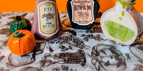Potion Bottle Pottery Class - BYOB optional