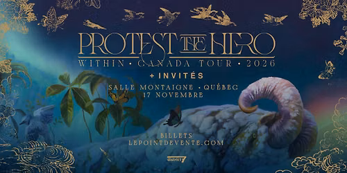 PROTEST THE HERO \/\/ Mardi 17 novembre 2026 \/\/ Salle Montaigne