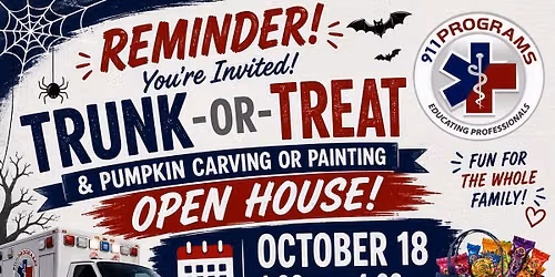 Trunk-or-Treat Open House