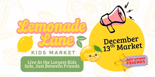 Kids Market \u2013 At Denton Mall (with Just Between Friends!)