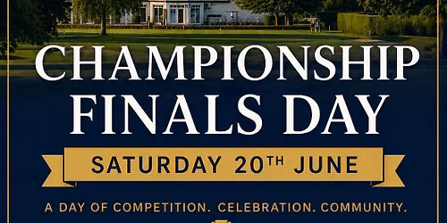 Championship Finals Day