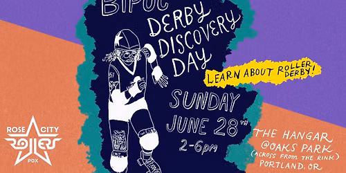 BIPOC Roller Derby Discovery Day- Free!