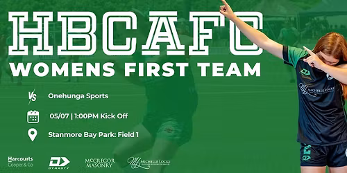 HBCAFC Womens First Team vs Onehunga Sports