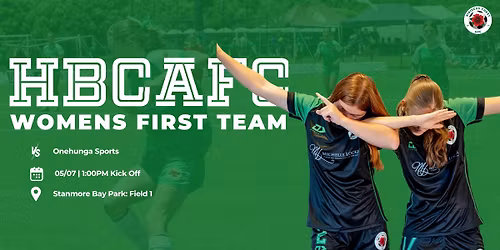 HBCAFC Womens First Team vs Onehunga Sports
