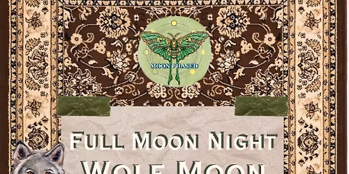 Full Moon Night: The Wolf Moon 