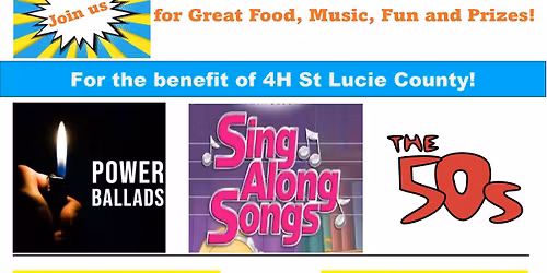 MUSIC BINGO 4 CHARITY