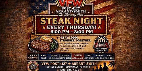 Steak Night (Every Thursday!