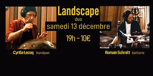 Landscape duo Batterie - Handpan