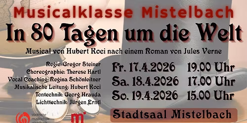 Musical "In 80 Tagen um die Welt"